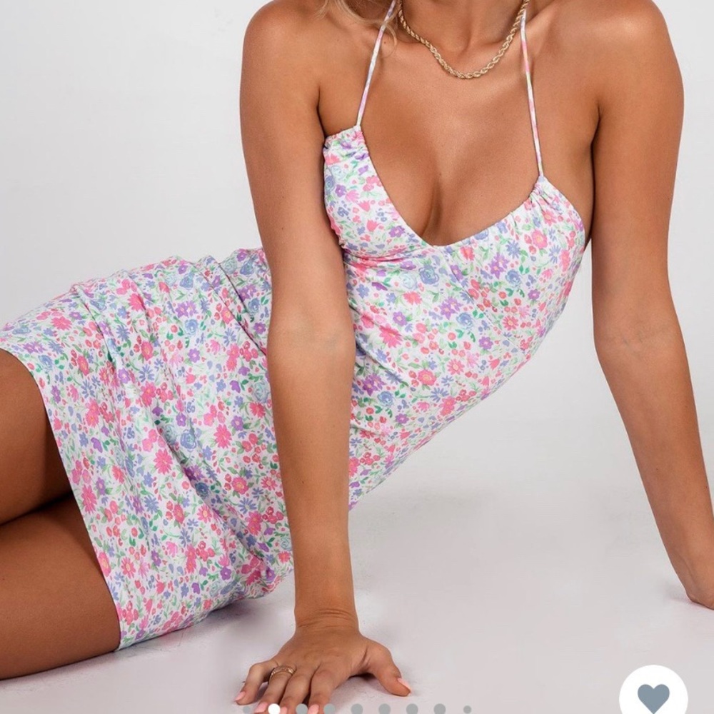 princess polly floral mini dress